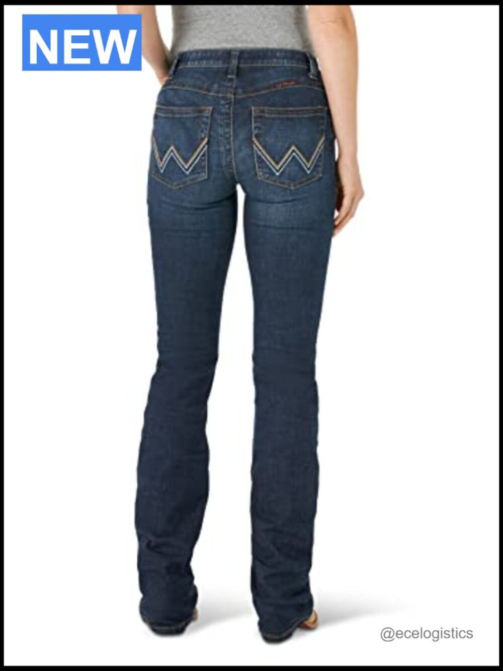 Mid Rise Performance Waist Boot Cut Ultimate Riding Jean - Picture 2 of 7